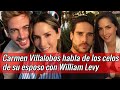 Carmen Villalobos habla de los celos de su esposo con William Levy