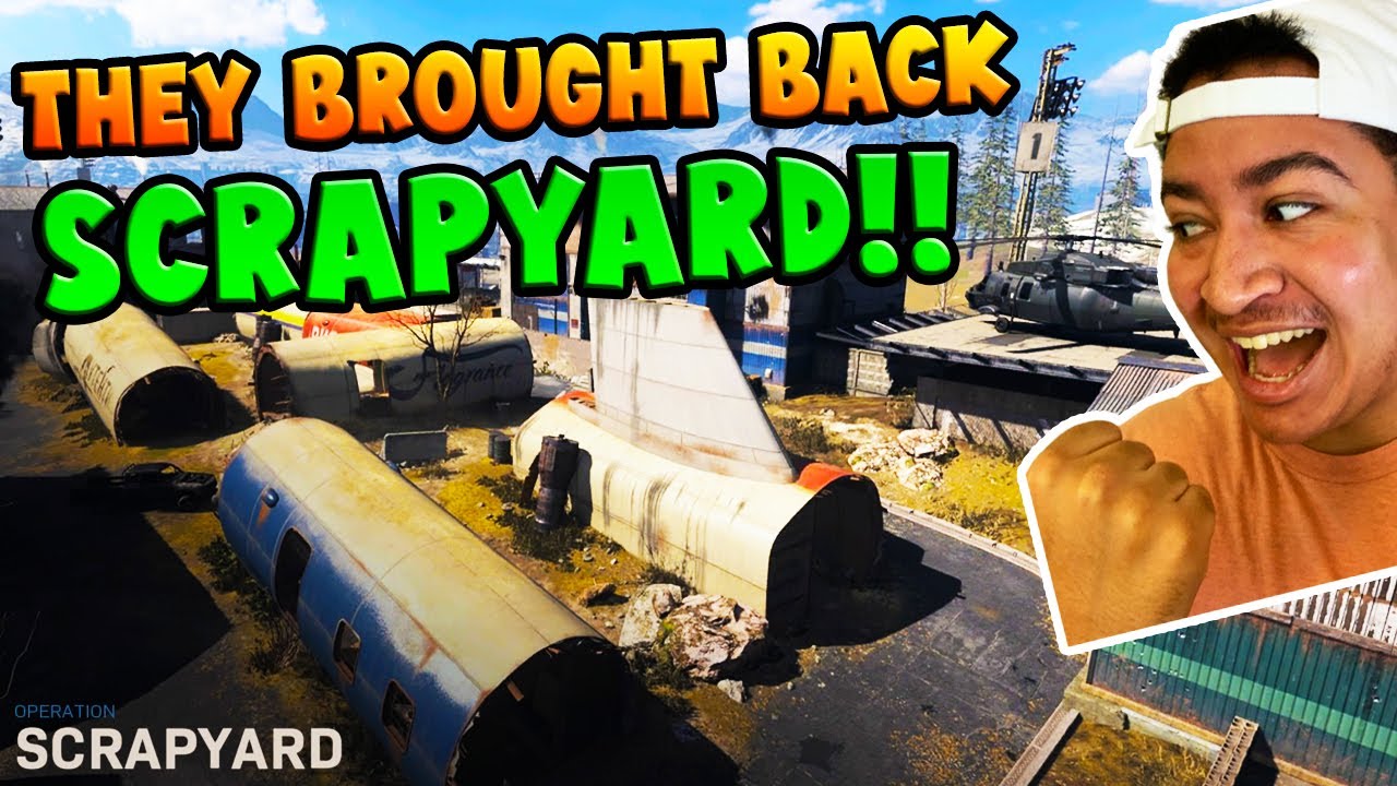 Trying Out Scrapyard In Modern Warfare - Modern Warfare Season 4 New Map