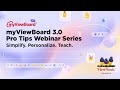 A More Inclusive Classroom: myViewBoard 3.0 Webinar