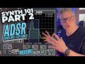 Free synth course (2 of 5) ADSR, AD & AR in MOOMU #modular #plugin