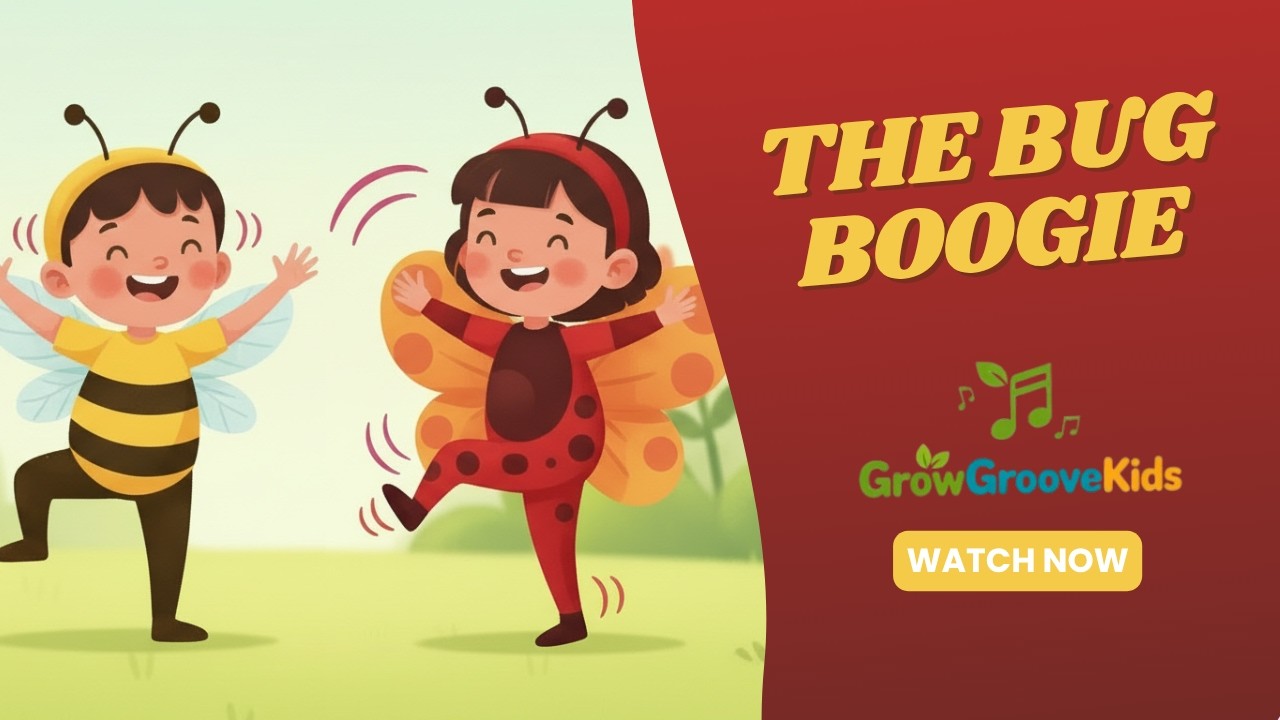 Silly Bug Kids Rocking The Bug Boogie! ππ | Fun Kids Dance Song About Bugs | Grow Groove Kids ...