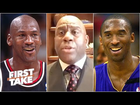 Magic Johnson explains why Kobe Bryant is the closest comparison to Michael Jordan | First Take