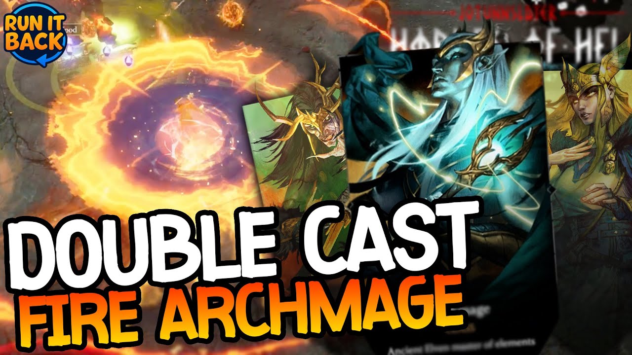 This Archmage Double Cast Build is FIRE! - Jotunnslayer