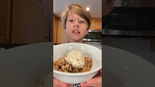 Pear Crisp shorts fyp viral cooking food chef recipe fall pear trending