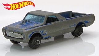 видео: Hot Wheels Custom Fleetside Red Line. Реставрация литой модели первой серии 1968 года. картинка: Hot Wheels Custom Fleetside Red Line. Реставрация литой модели первой серии 1968 года.