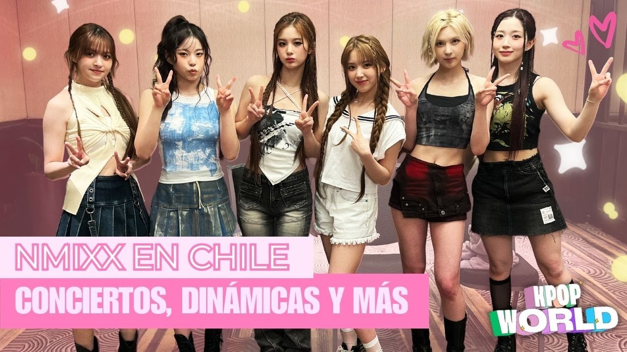 ENTREVISTA con NMIXX ✨ ¡Su PASO POR CHILE y el MOTE CON HUESILLO! 🤩