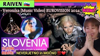 [First Time To React] : Raiven - Veronika (Music Video) | Slovenia 🇸🇮 | Eurovision 2024