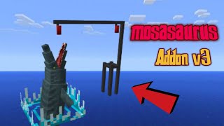 Mosasaurus Addon v3 | Monsterbaby0409 | Minecraft PE