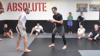 No Gi Double leg takedown (Lachlan Giles)