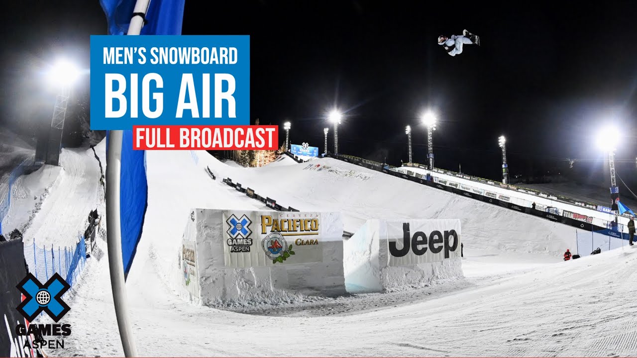 Mens Snowboard Big Air FULL COMPETITION X Games Aspen 2022