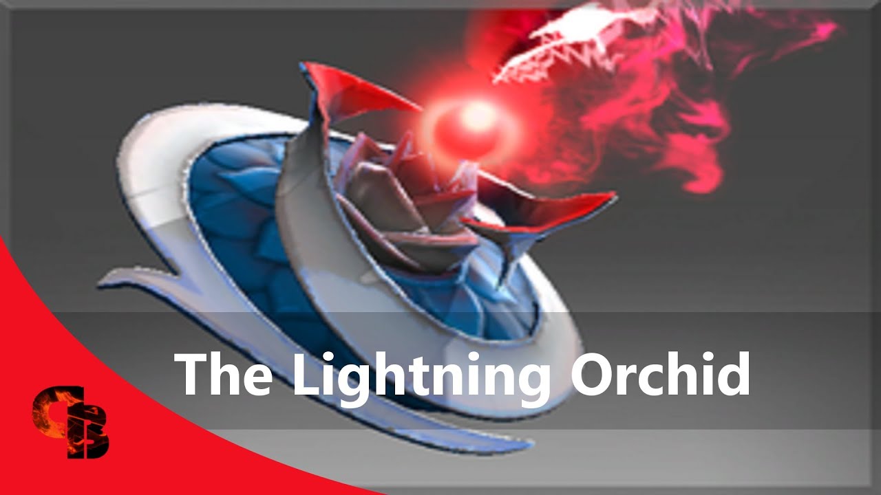 The Lightning Orchid - Storm Spirit - Head - Immortal - Dota 2 - Dotaweb.com