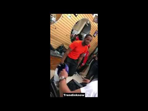 This Nigga Slapped His Soul Outta His Body   Fight In Barbershop