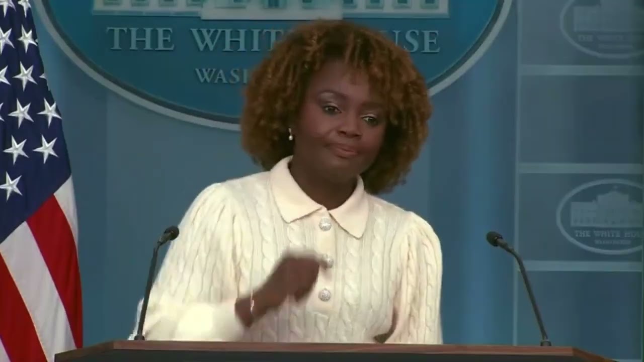 WH Press Sec Gives ABSURD Answer When Asked About When Biden Plans To Hold Solo News Conference