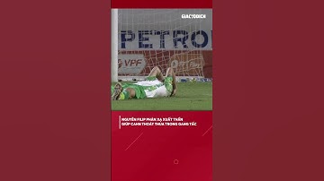 Nguyễn Filip cứu bàn thua mười mươi cho Công an Hà Nội