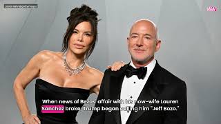 JEFF BEZOS FAWNS OVER 'MATURE' DONALD TRUMP