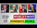 Top 10 Most Powerful People In The World 2021