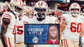 49ers George Kittle shares conversation he had recently with Deebo Samuel on @RichEisenShow