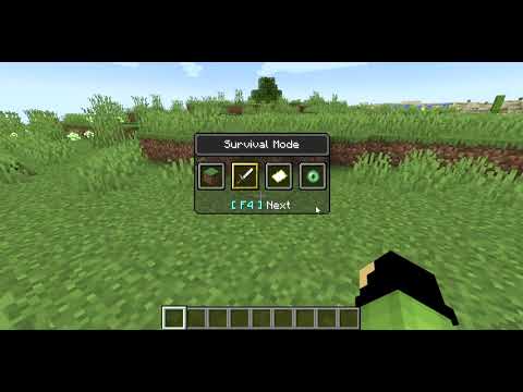 Minecraft สอนเปลี่ยนgamemode แบบรวดเร็ว