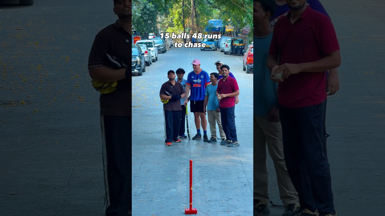 KP took some serious challenge in gully cricket 🏏💀 #cricket #ipl #cricketmatch #viral