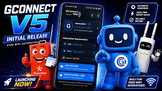 GConnect V5 Initial Release | WiFi Voucher Automation, SMS, Printing & Integrations screenshot 5