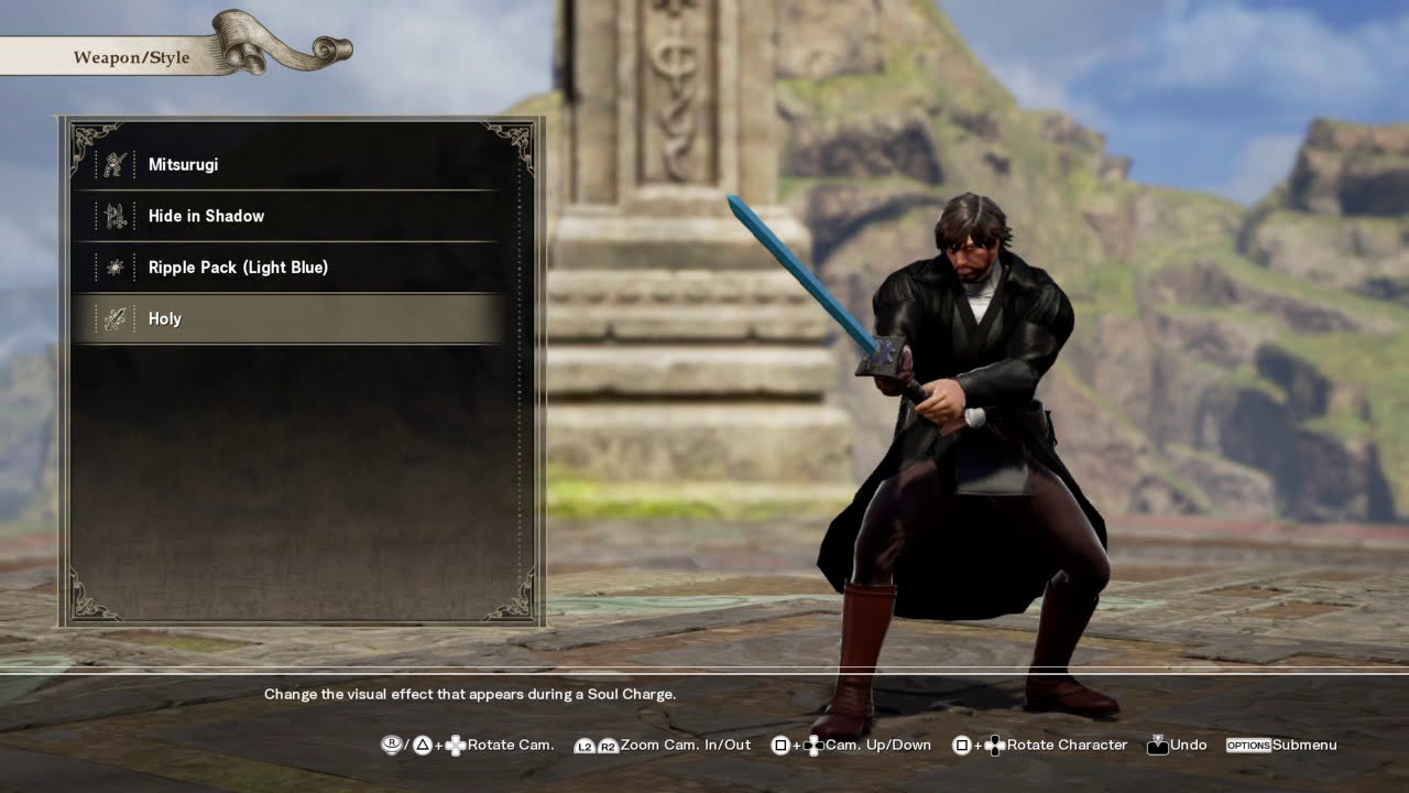 How to make OLD LUKE SKYWALKER from STAR WARS in Soul Calibur 6 - YouTube