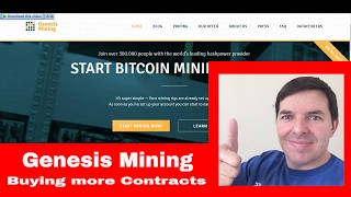 Genesis Mining Update and Review - Buying bitcoin mining contracts
