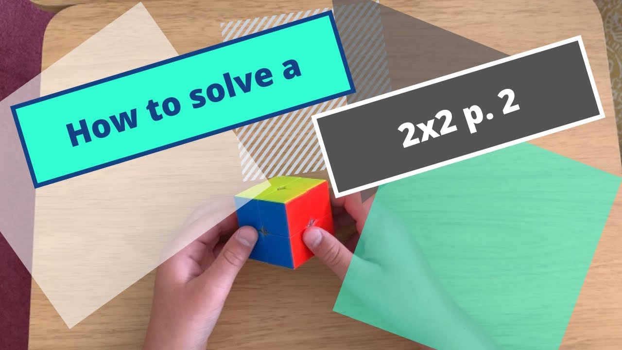 How To Solve A 2x2 Part 2 YouTube