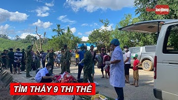 Sạt lở núi ở Phước Sơn: Tìm thấy 9 thi thể