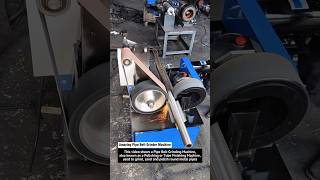 Automatic Pipe Belt Grinder Machine – High-Speed Tube Polishing & Finishing Process