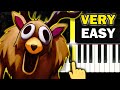 99 Nights In The Forest - Lobby Theme - VERY EASY Piano tutorial