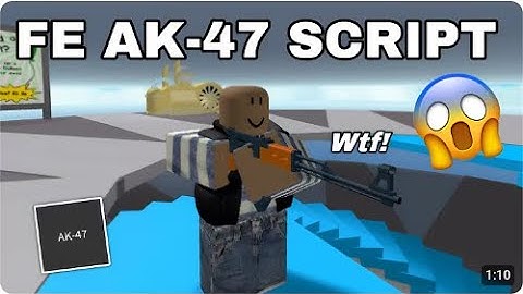 *FE* Ak-47 Fling Script Natural Survival Disaster (Universal Script) | Trolling Scripts 2025