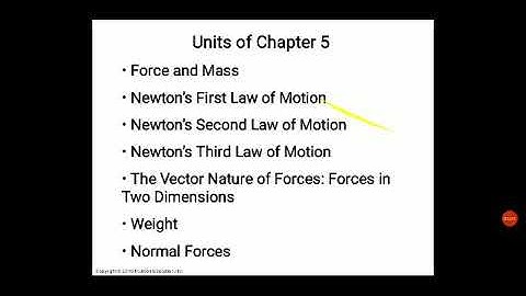 Newtons Laws of Motion Concepts (ppt adopted from James Walker)