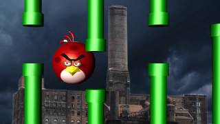 Video chơi game ANGRY BIRDS vs  FLAPPY BIRD+ ♫ 3D animated screenshot 5