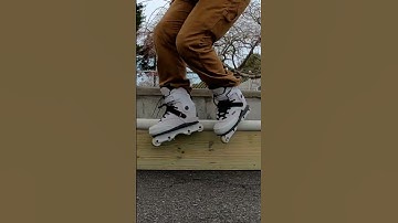 Faction Tactical V1 Midnight White #aggressiveinline #rollerblading