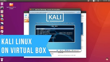 How to install kali linux on virtual box on ubuntu(any version)