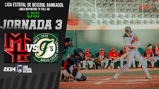 FARAONES VS MINEROS | Liga Estatal de Beisbol BANKAOOL jornada 3 #envivo FULL HD