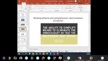 Agile Manifesto - Point 2 - Simplicity