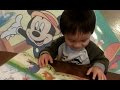 ディズニーの読み聞かせえほん　にこにこ２歳　を読んだよ♪　プーさん　ピーターパン他盛りだくさん(*^ ^*)　ゆうとん 2歳