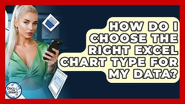 How Do I Choose The Right Excel Chart Type For My Data? - Docs and Sheets Pro