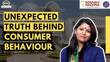 🤯Emerging Consumer Behaviour Trends | ft. Dr. Priyanka Singh, Manav Rachna (MRIU)