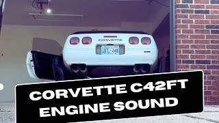 1995 CORVETTE C42FT, MASERATI ENGINE SWAP - REV 900-5700 RPM