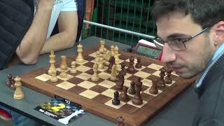 GM Igor Kovalenko  GM Laurent Fressinet, Four Knights, Rapid chess