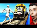 Can ULTRA SCP-096 Stop The TRAIN In GTA 5? (Impossible)