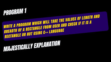 Take the values of length and breadth of a rectangle from user and check if it is square or not