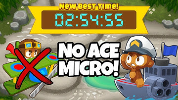 BTD6 Race Tutorial || "Operational Assistance" in 02:54.55 without Ace Micro (with Written Guide)