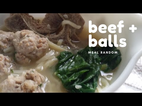 HOW TO COOK BEEF BALLS NOODLE SOUP RECIPE