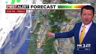 First Alert Thursday evening FOX 12 weather forecast (5/30)