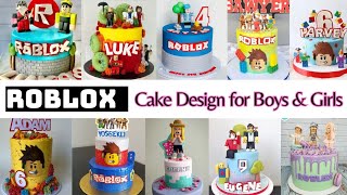 ROBLOX CAKE | ROBLOX CAKE DESIGN IDEAS | SIMPLE ROBLOX CAKE IDEAS | BIRTHDAY CAKE DESIGN | ROBLOX