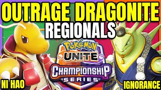 OUTRAGE DRAGONITE!! IGNORANCE vs NI HAO NA Regionals | Pokemon Unite