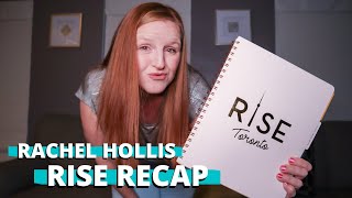 RACHEL HOLLIS RISE CONFERENCE REVIEW // Recap of Rise Toronto weekend experience by Sara Tran 568 views 4 years ago 11 minutes, 36 seconds